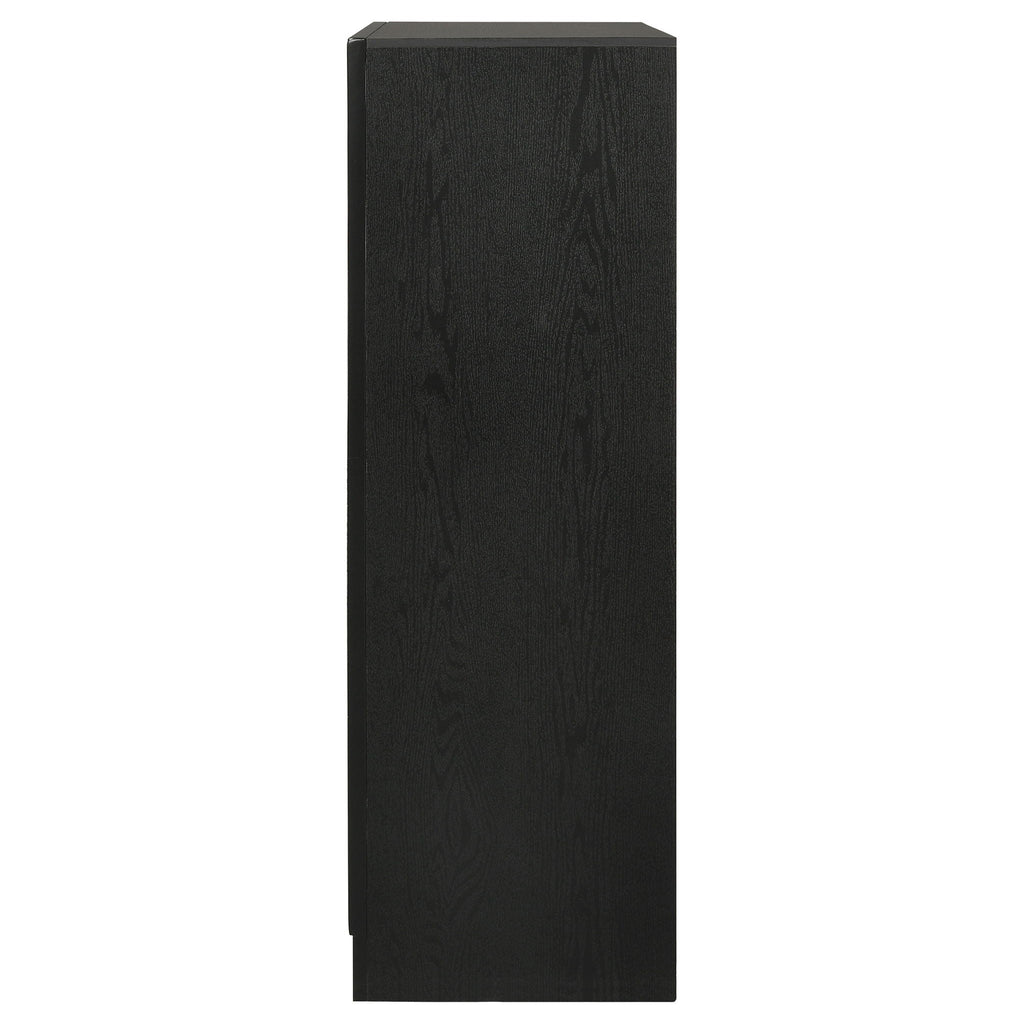 Miranda 6-drawer Bedroom Chest Black