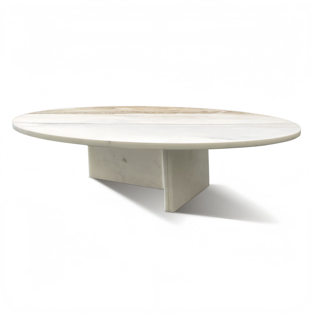 Luxury Coffee Table With Unique Veining, Unique Stone Design
