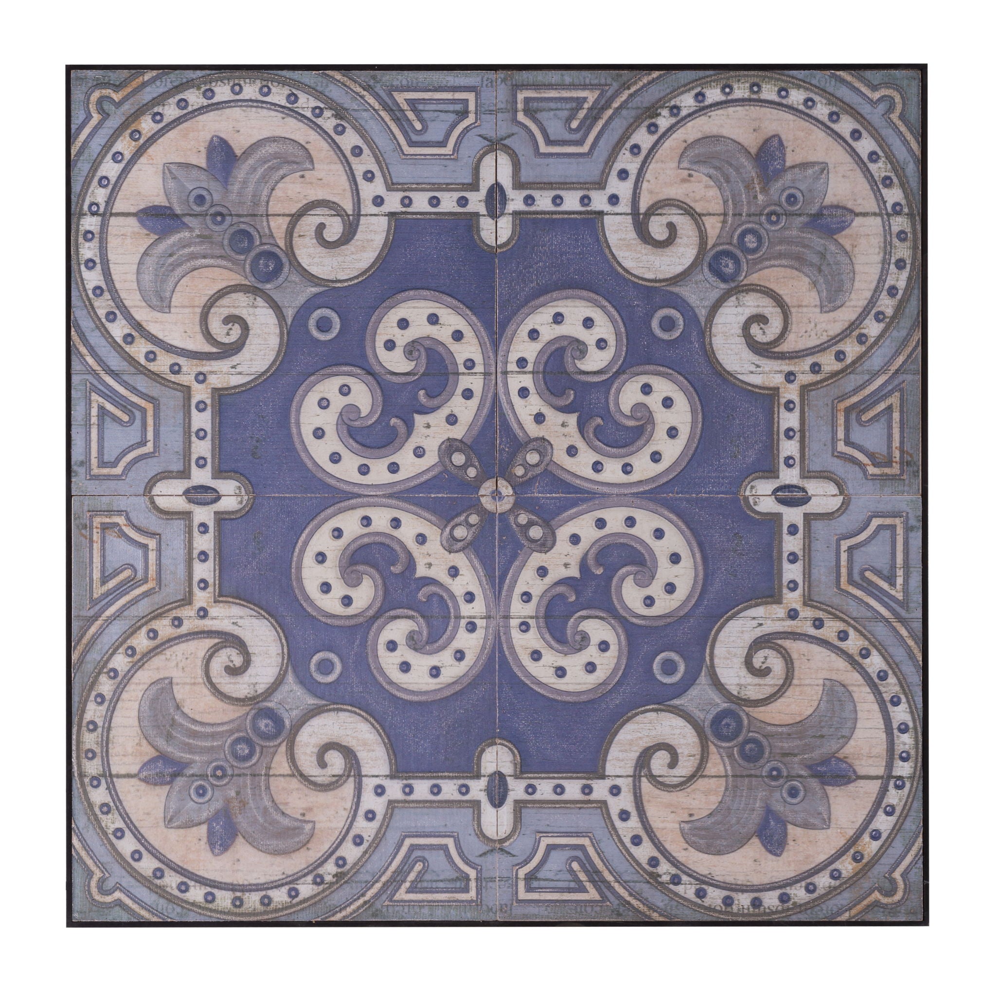 Large Wall Art Panel, Square Wall Decor For Living Room Dining Room Office - Multicolor