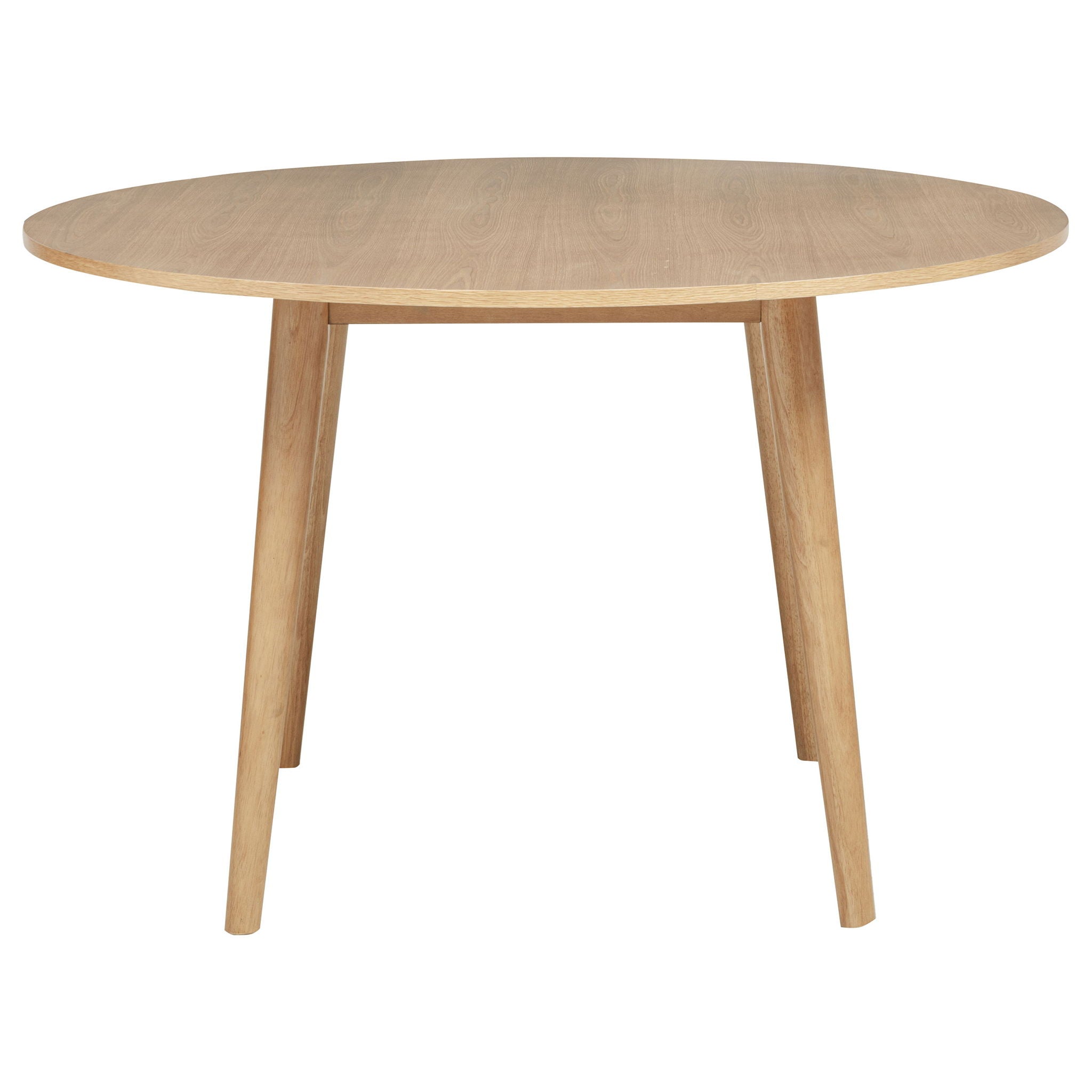 Andrews 48-inch Round Wood Dining Room Table Light Ash