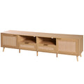 TV Stand, Media Console With Cable Management