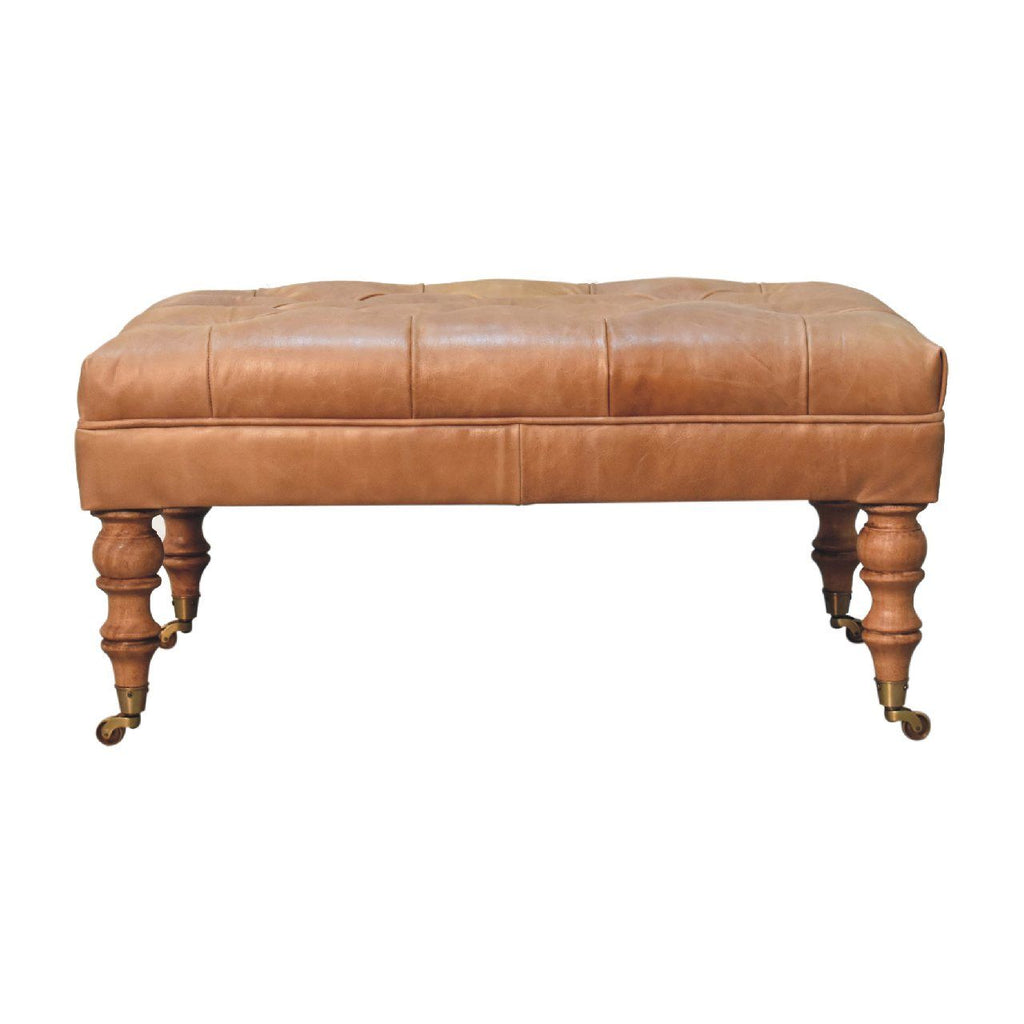 Buffalo - Ottoman With Castor Legs