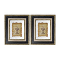 Lucian - Framed Antiqued Sculpture Print