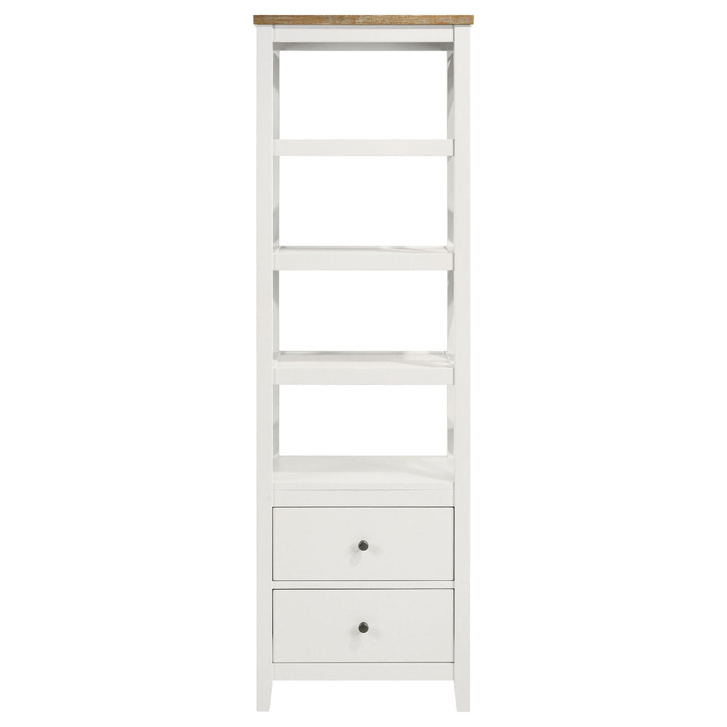 Hollis 3-piece 67-inch TV Stand Entertainment Center White