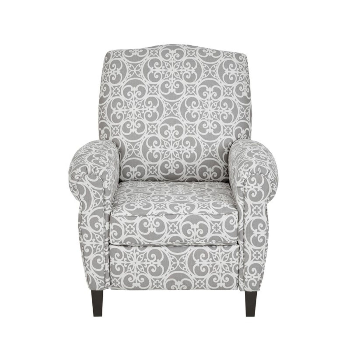 Kirby Transitional Push Back Recliner Chair