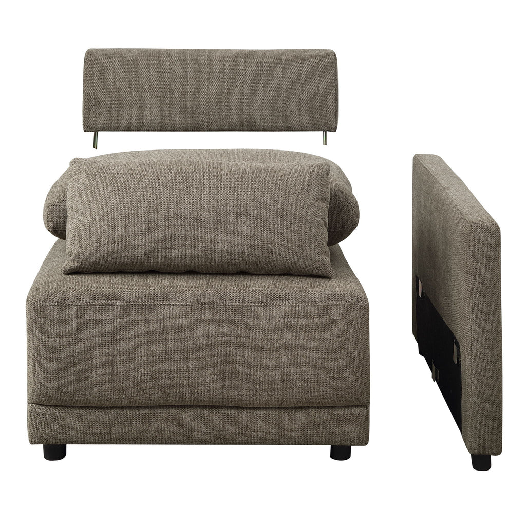 Rylie - Modular Sectional Sofa With Toss Pillows