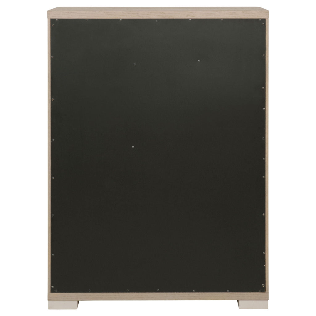 Ladera 5-drawer Bedroom Chest of Drawers Light Elm