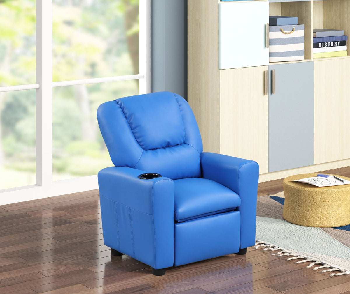 Marisa - Kids Recliner Chair With Cupholder