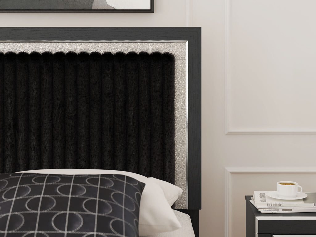 Zuraleus - Upholstered Panel Bed