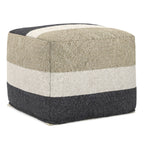 Clay - Square Pouf, Upholstered