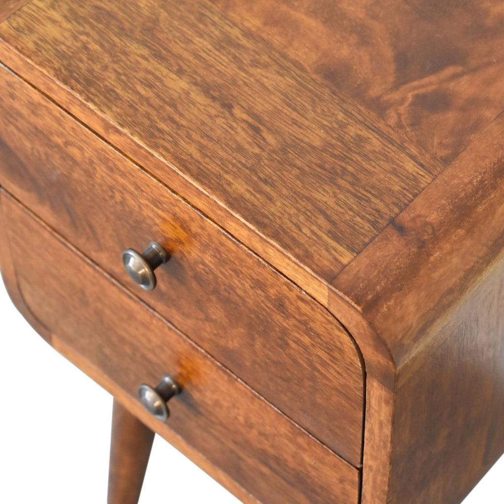 Curved Nightstand