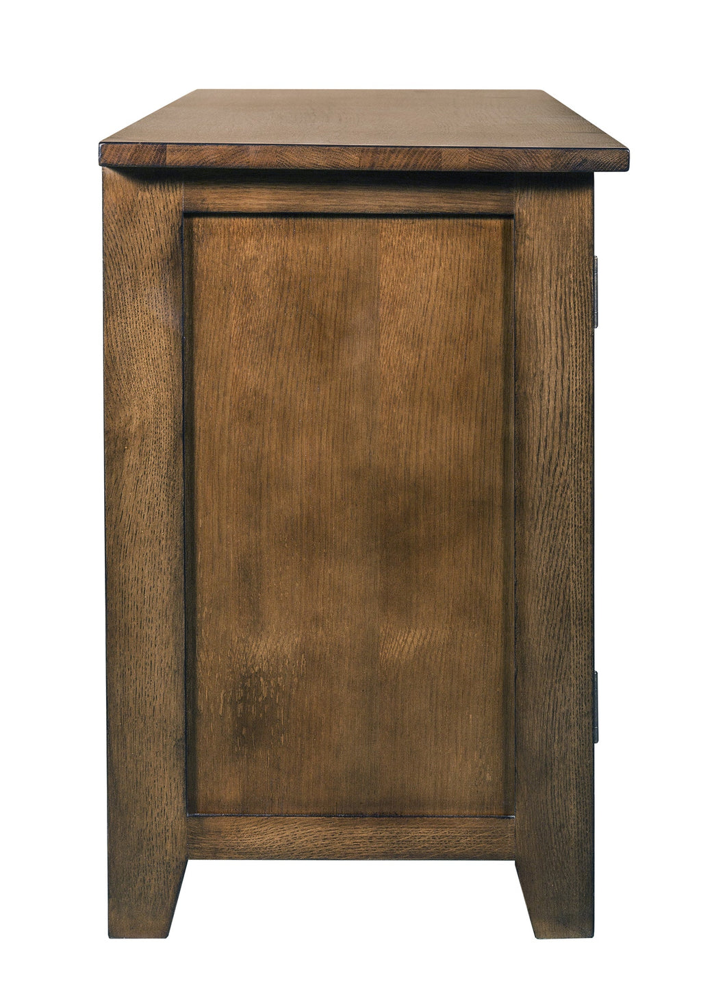 Mission 2 Door Quarter Sawn Oak TV Stand - Walnut