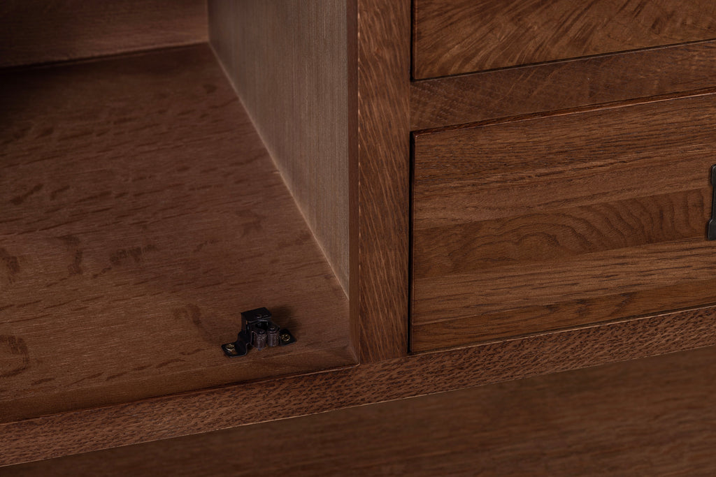 Mission Turner Sideboard with 3 Drawers and 2 Doors - Walnut (AW) - 58"
