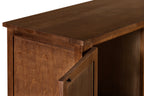 Mission Style Solid Oak Chest of Drawers - Walnut (AW)