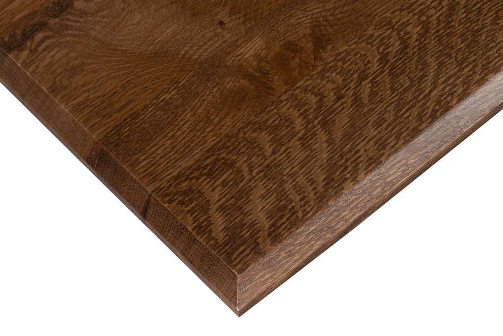 Mission White Oak 1 Drawer 1 Door Inlay End Table - Walnut stain