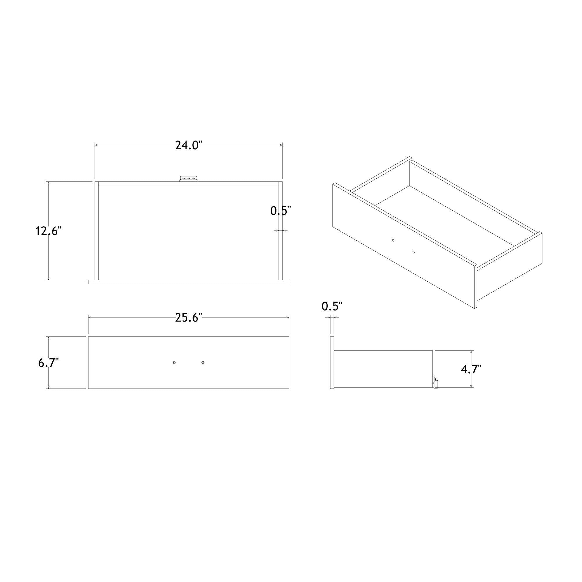 Charlston - Dresser With LED