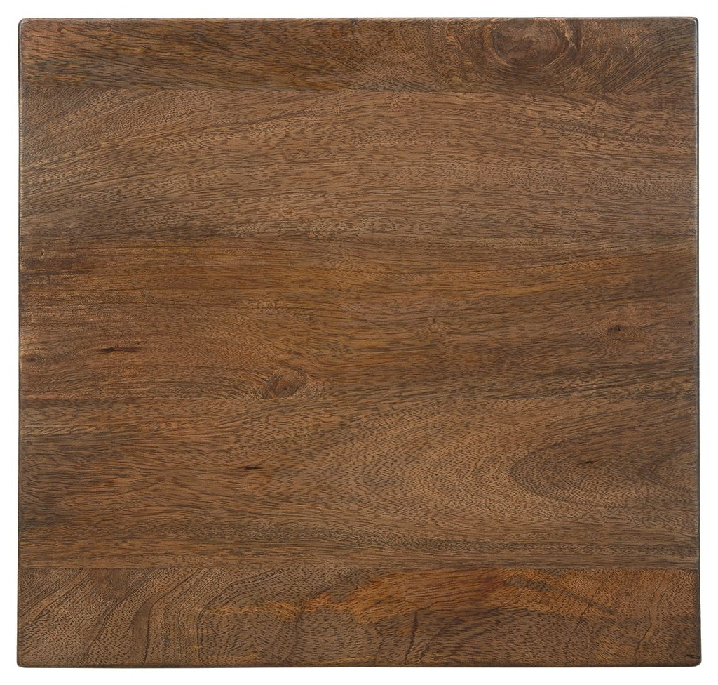Trailbend - Accent Table - Brown / Gunmetal