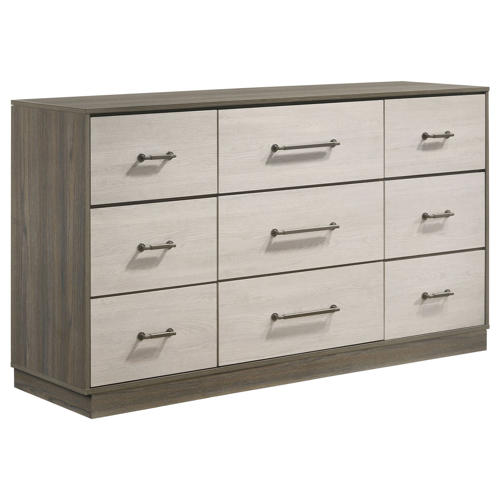 Fenwick 5-piece Eastern King Bedroom Set Grey Oak