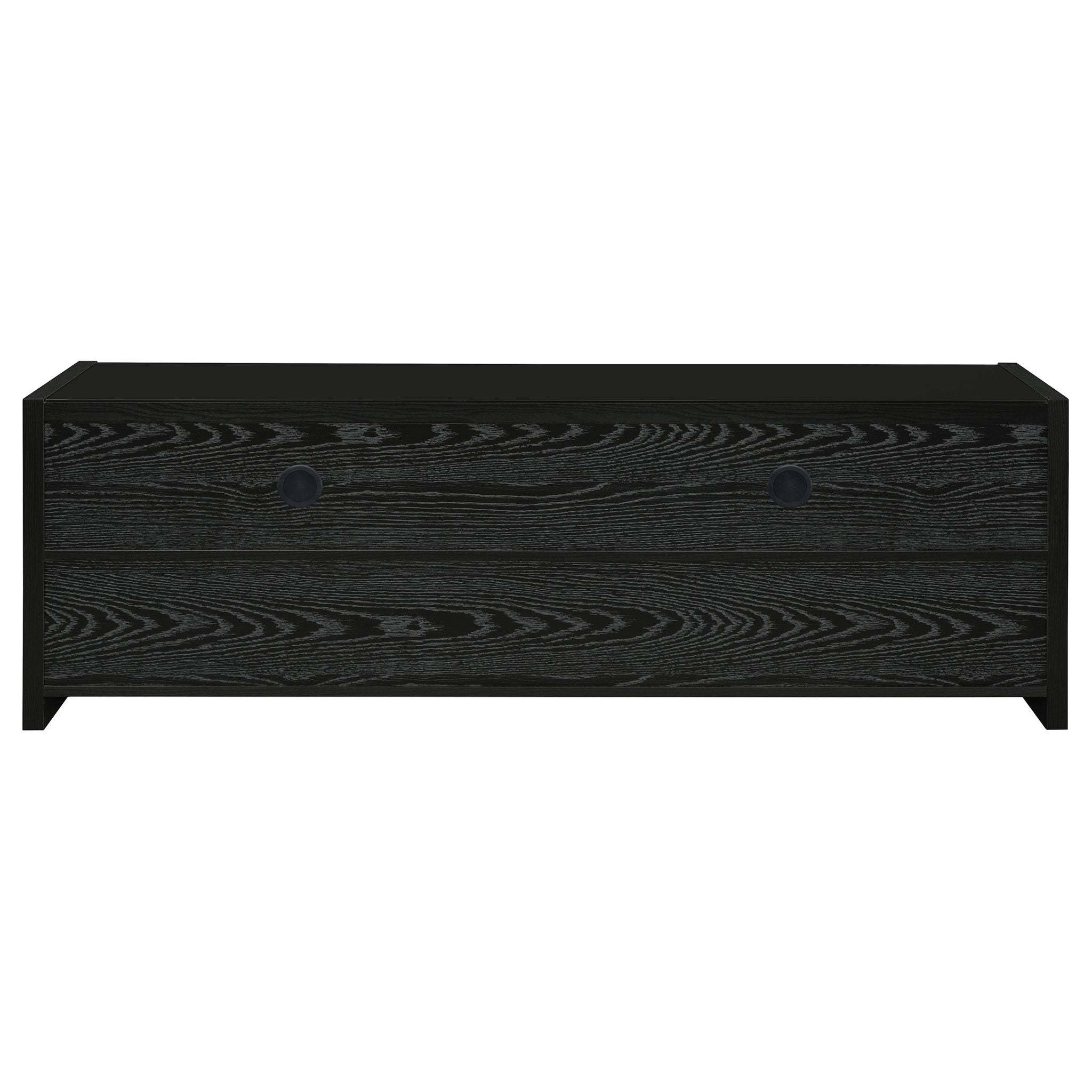 Alton 3-drawer Engineered Wood 61-inch TV Stand Black Oak