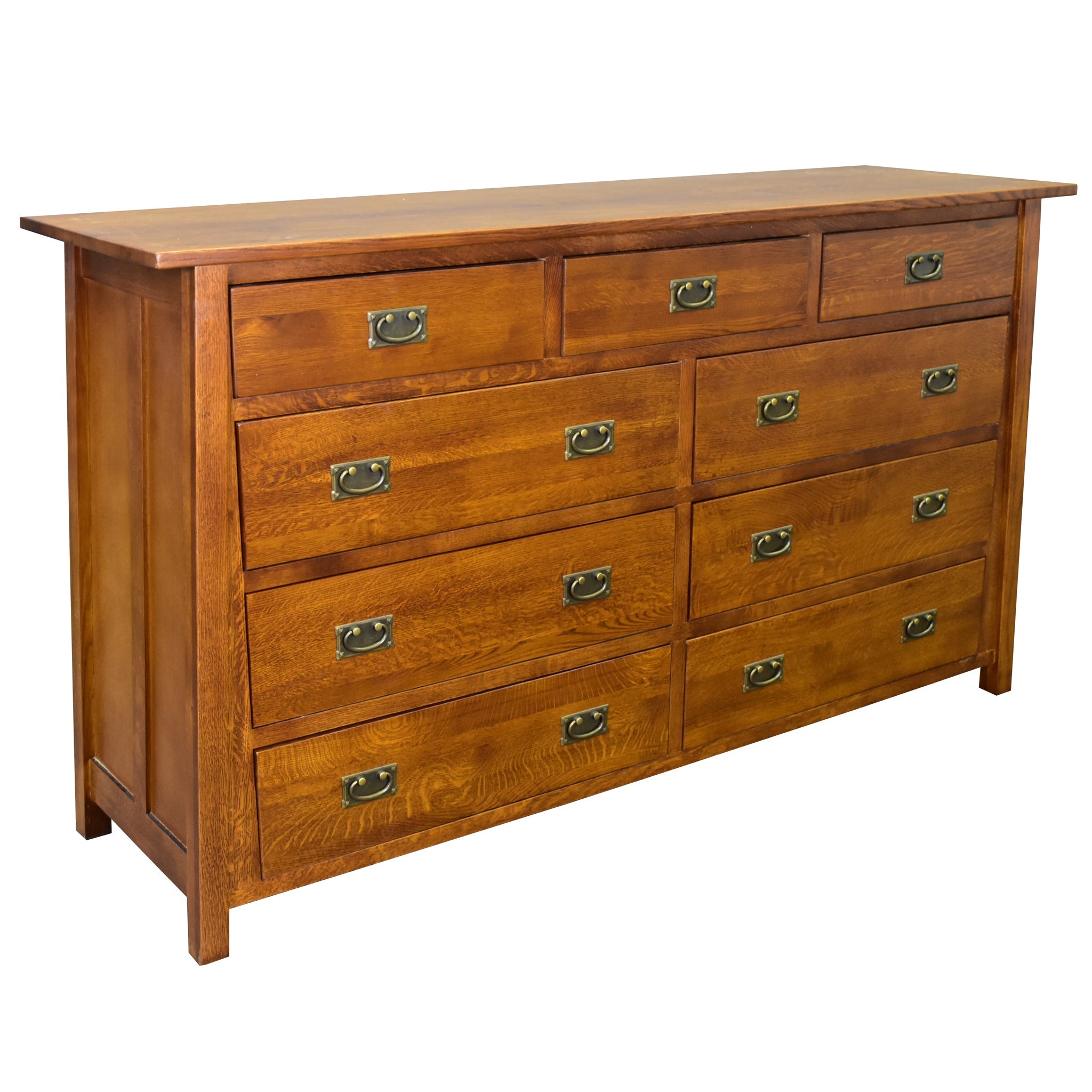 Mission 9 Drawer Dresser - Michael's Cherry (MC-A)
