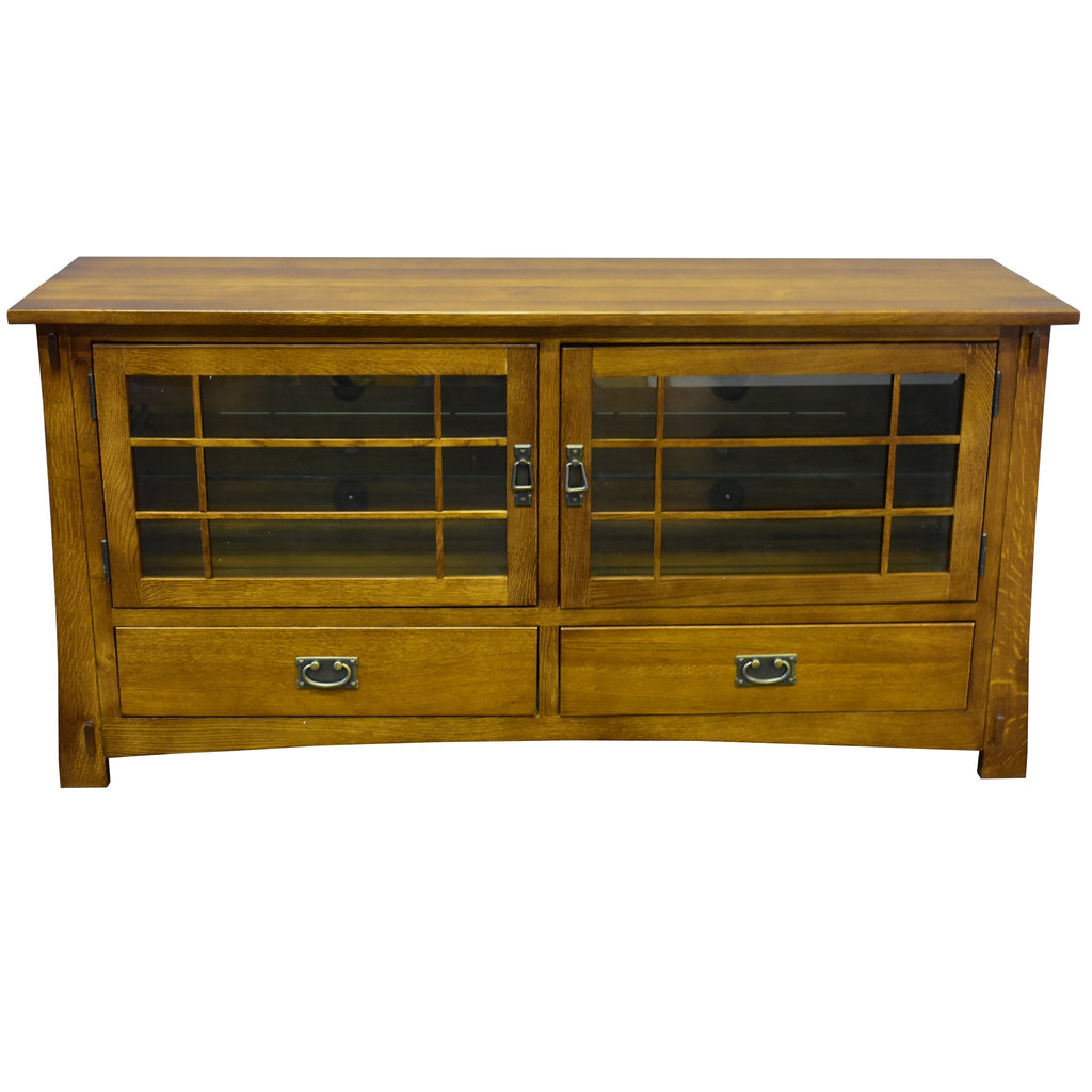 Mission Quarter Sawn Oak 60" TV Stand (2 Colors Available)