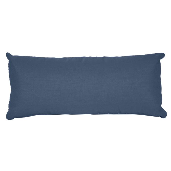 7" x 17" Lumbar Sunbrella® Outdoor Throw Pillow – Supportive Comfort with Weather-Resistant Style