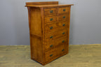 Mission Quarter Sawn Oak 8 Drawer Dresser