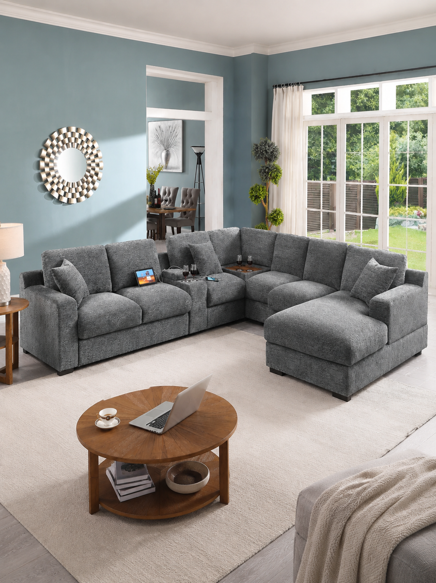 Fabric Sectional