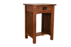 Mission 1 Drawer Spindle End Table