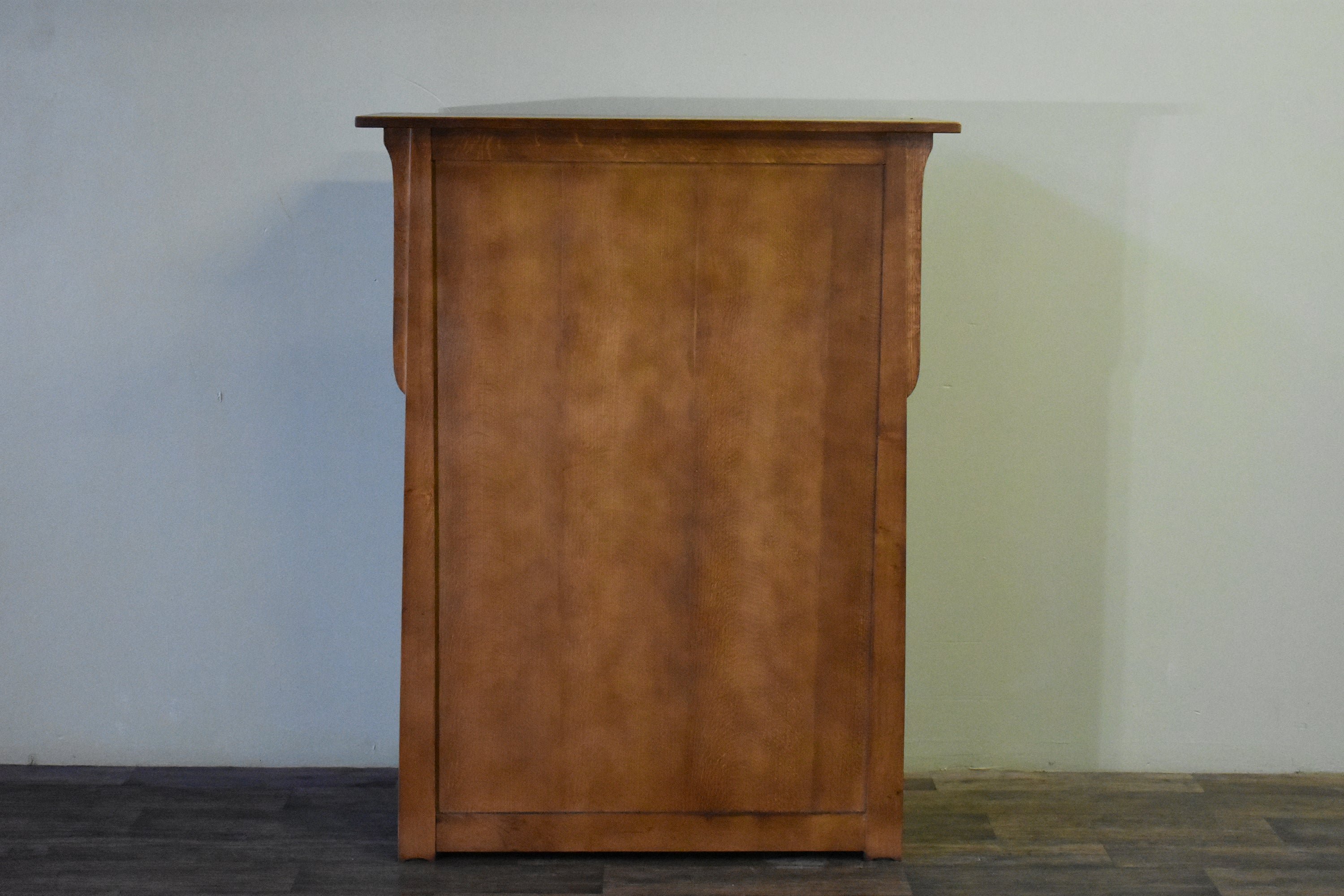 Mission / Arts and Crafts Quarter Sawn White Oak Wine Cabinet - 45"