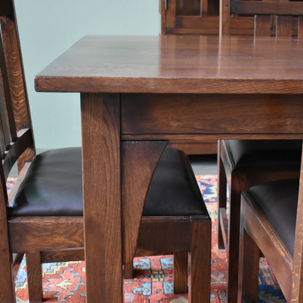 Mission 70" Solid Oak Dining Table -
