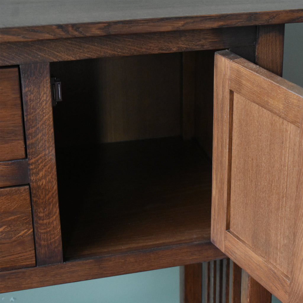 Mission Solid Oak Buffet / Console Table - Walnut - 52"
