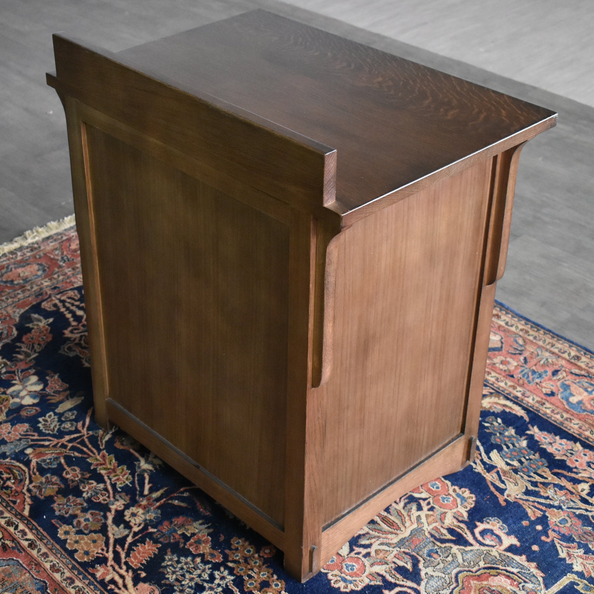 Mission Crofter 3 Drawer Nightstand - Walnut (AW)