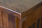 *Mission 1 Drawer Crofter End Table - Golden Brown (GB1)