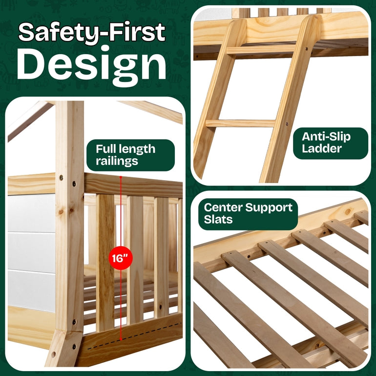 Treehouse Kid Bunk Bed