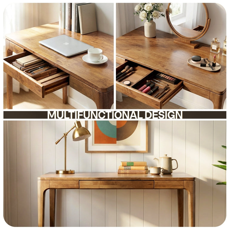 Wilma 48 Inches Rubber Wood Desk