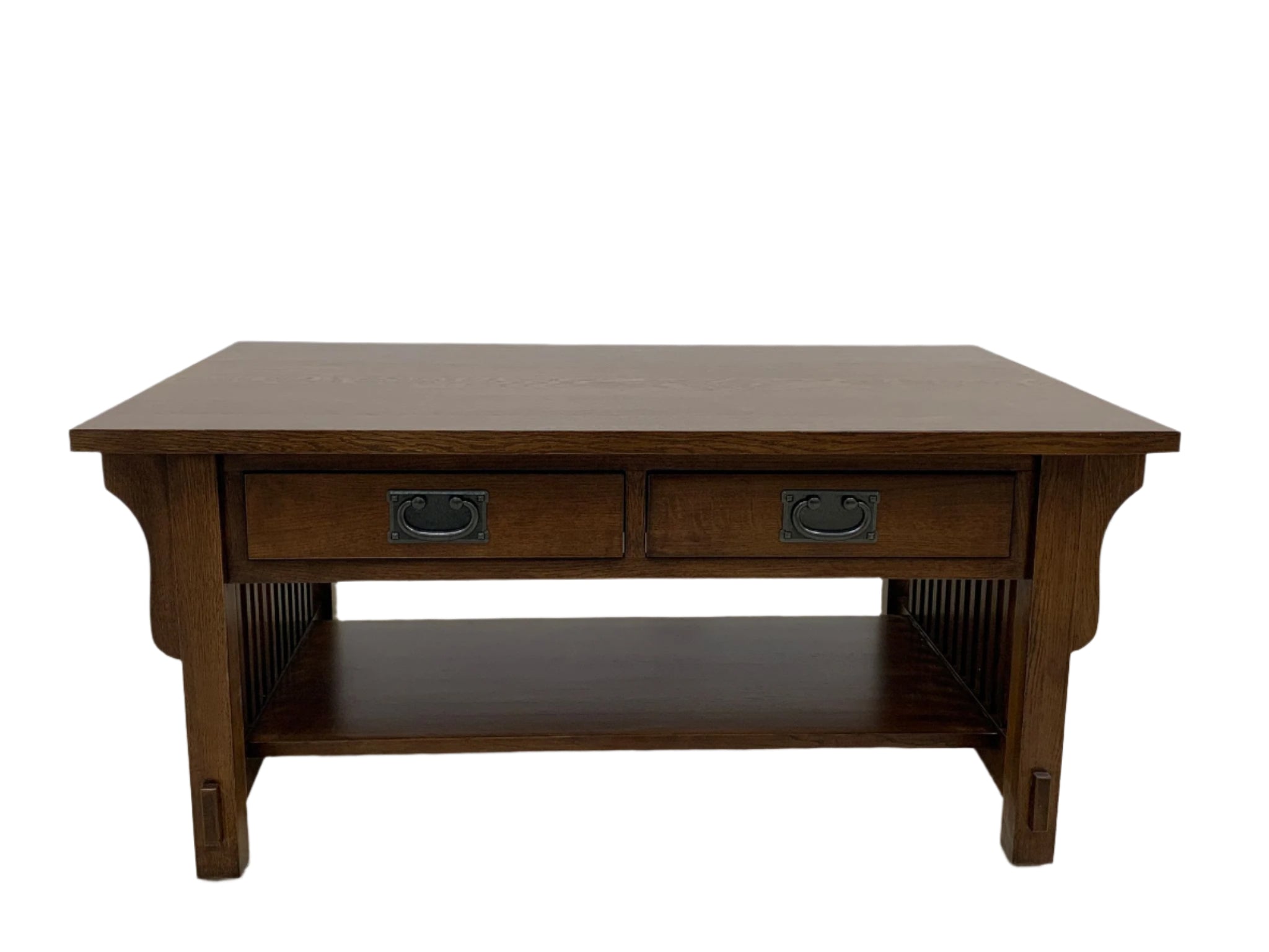 Mission Crofter 4 Drawer Coffee Table with Spindles - 40"