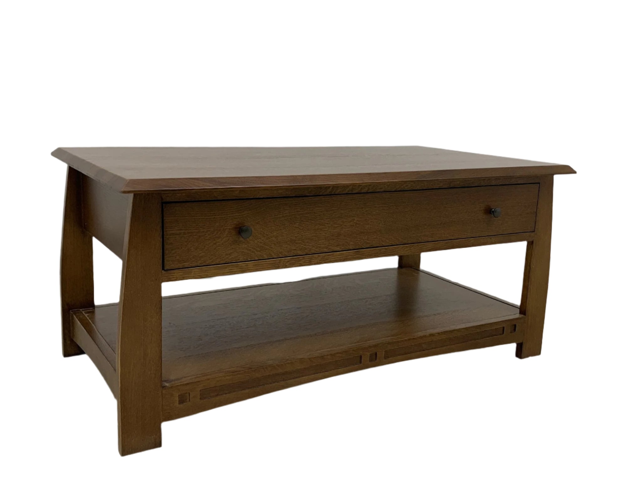 Mission Crofter Style 1 Drawer Coffee Table - Model A32