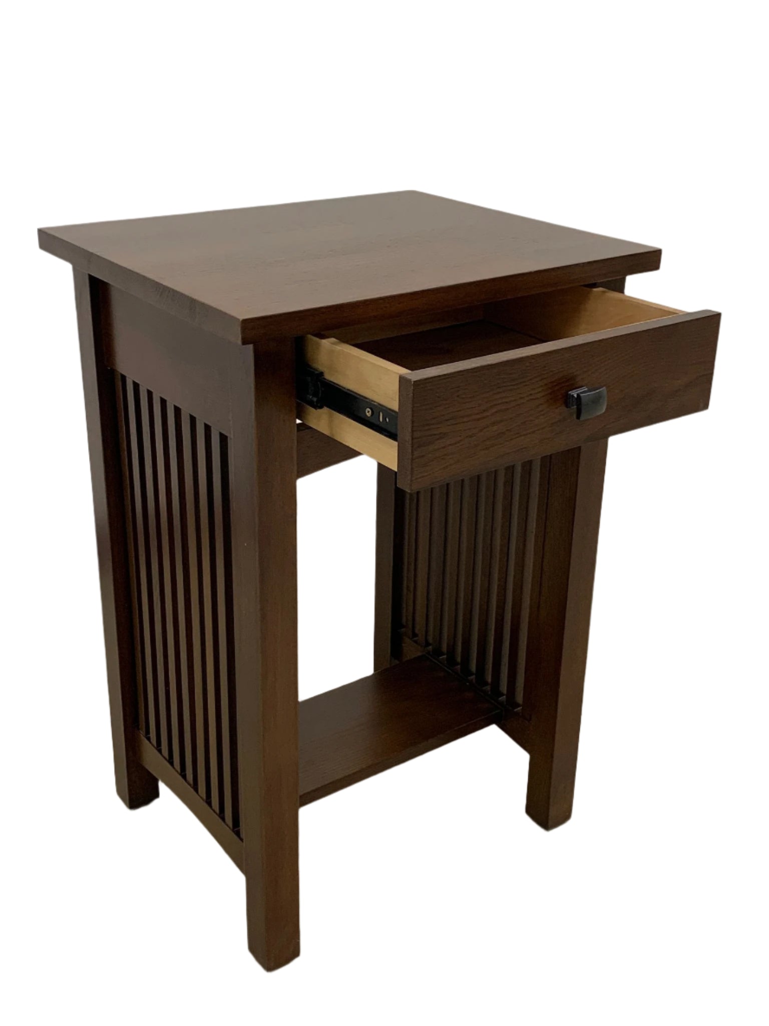 Mission 1 Drawer Spindle End Table