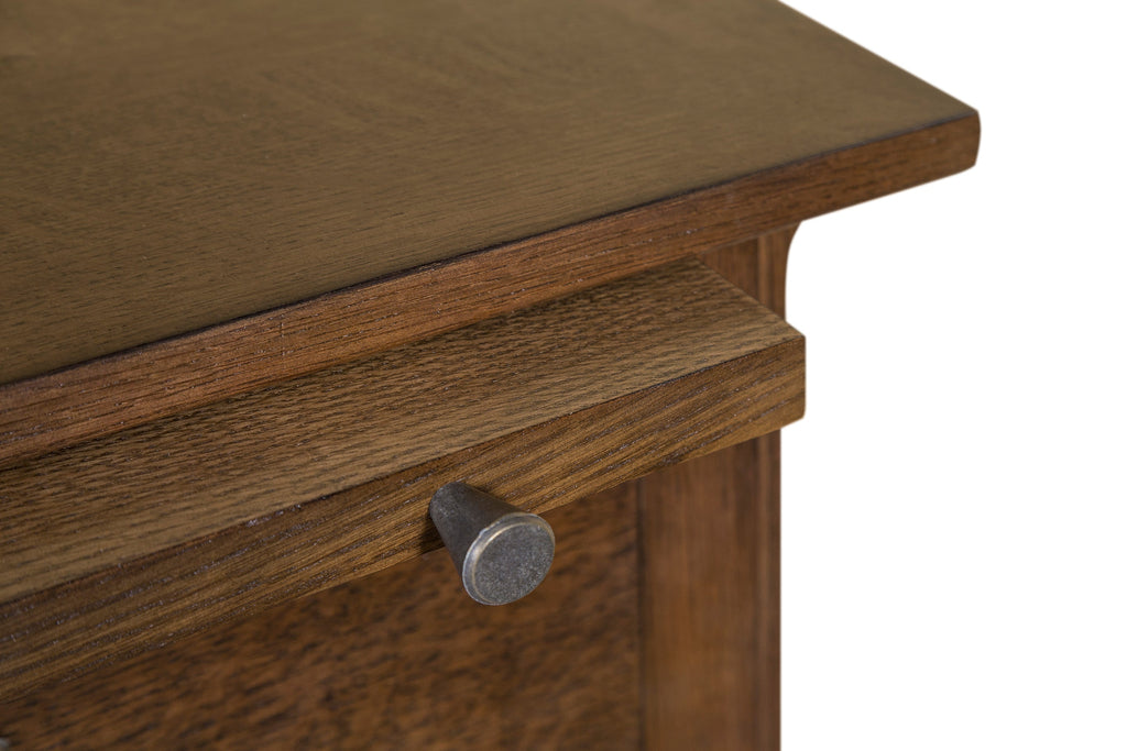 Mission Crofter 3 Drawer Nightstand - Walnut (AW)
