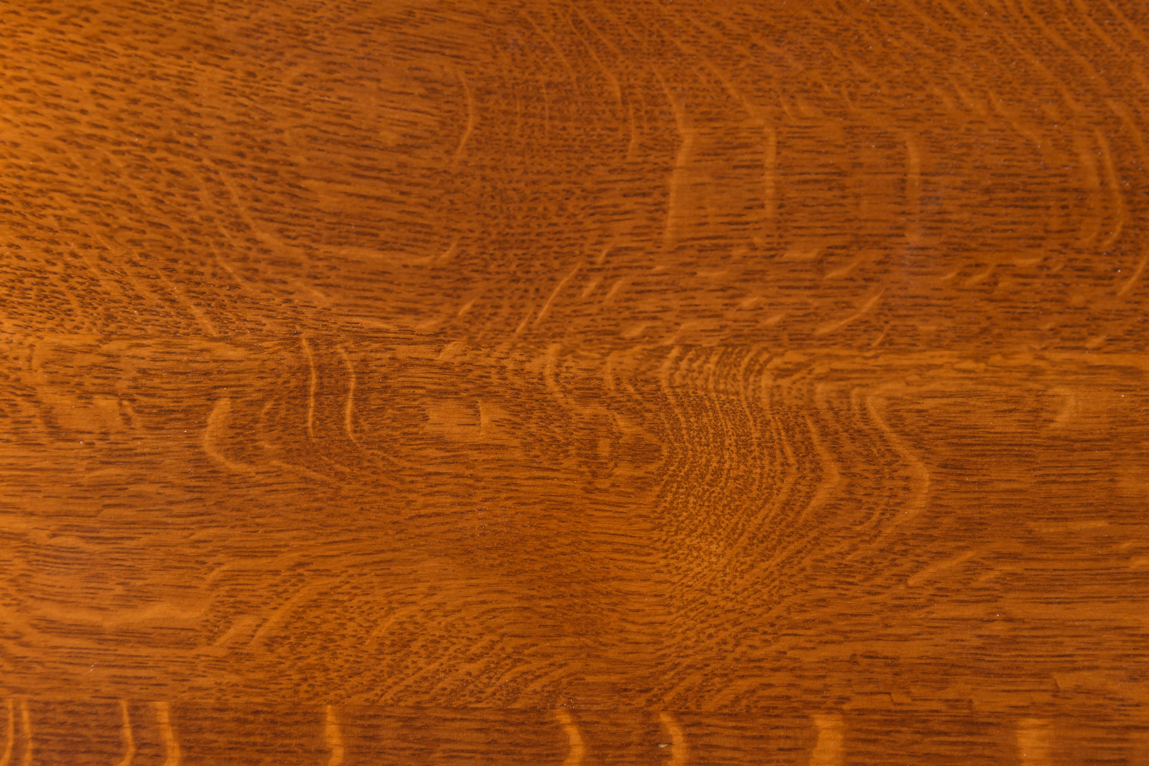 Mission Style Solid Oak Nightstand Model - Michael's Cherry Stain
