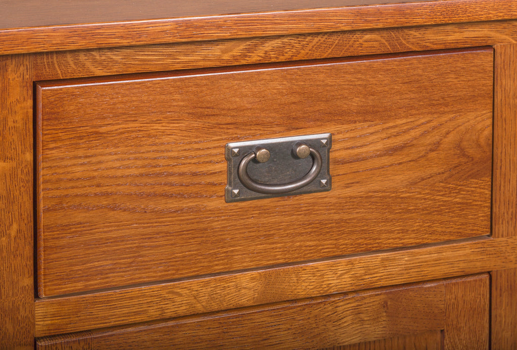 Mission 2 Door 2 Drawer Cabinet - Michael's Cherry