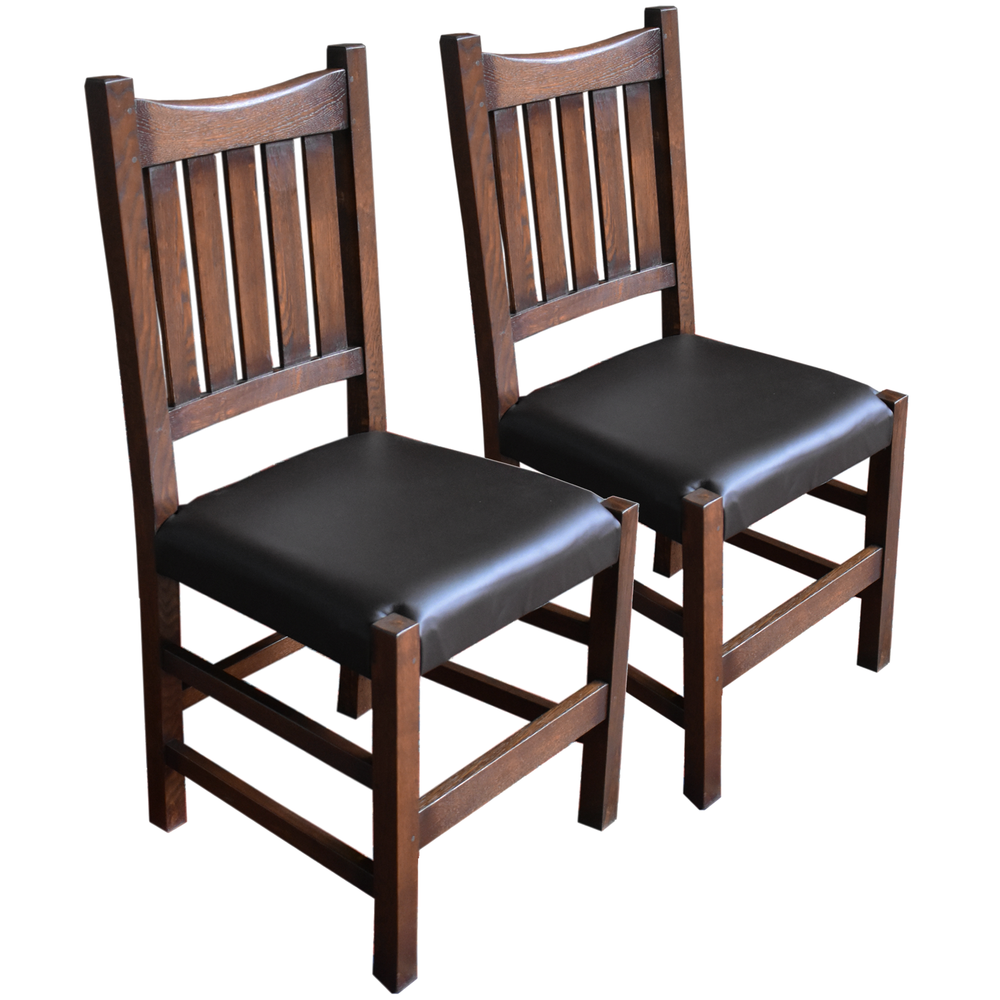 Set of 2 - Mission Spindle Dining Side Chair #240