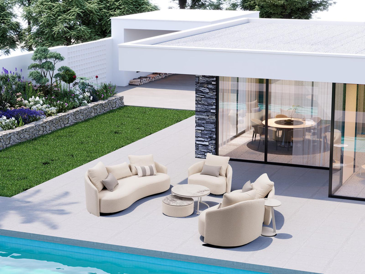 Serene Outdoor Modern Outdoor Side table
