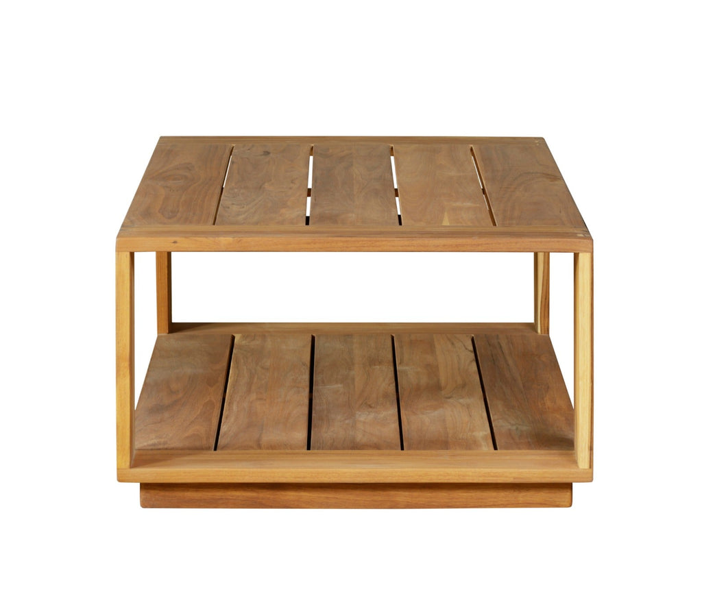 Imperial Grove Outdoor Solid Teak Wood Coffee Table