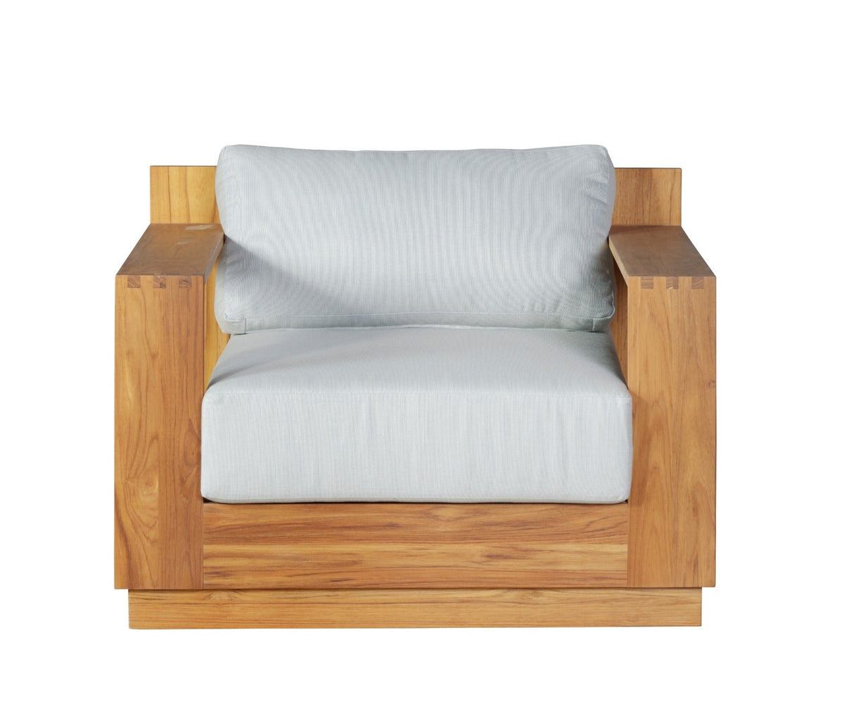 Imperial Grove Outdoor Solid Teak Wood Armchair