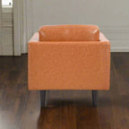 Philippe Top Grain Leather Arm Chair - Tan