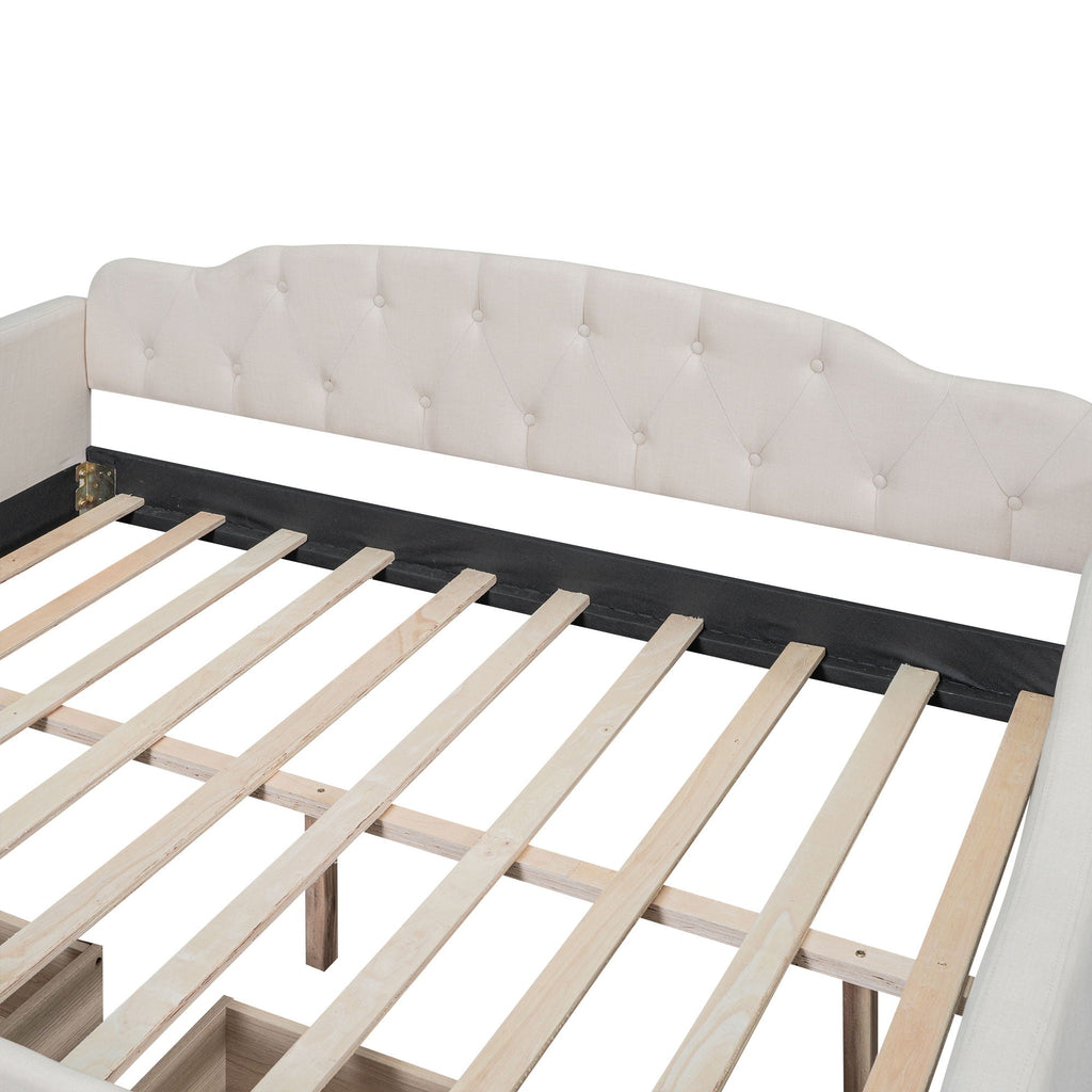Upholstered Tufted Daybed