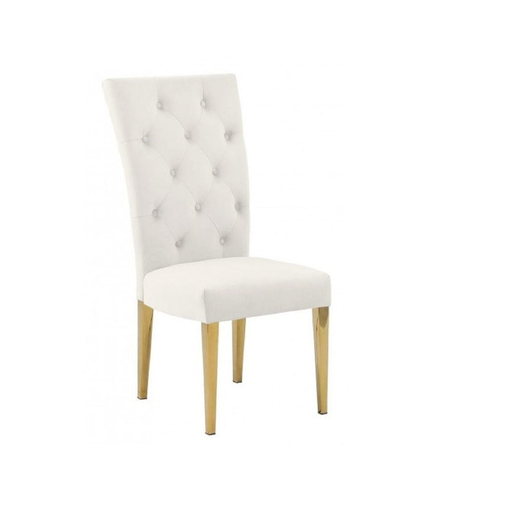 Modern Design Upholstered Dining Chair (Set of 2)