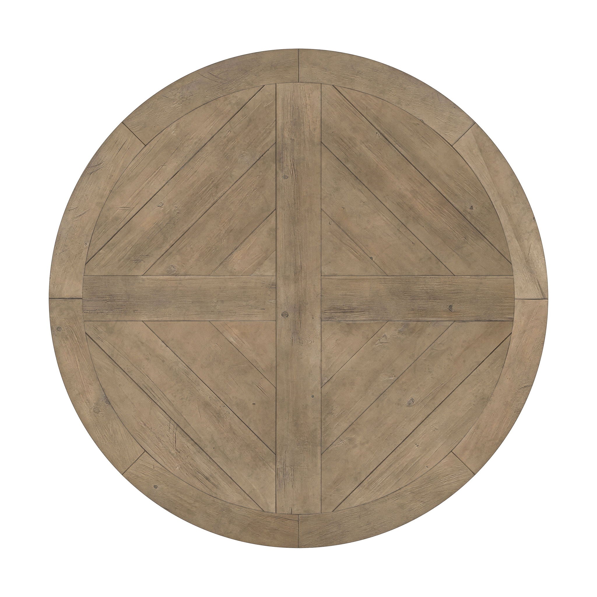 Florence 5-piece Round Dining Table Set Rustic Honey